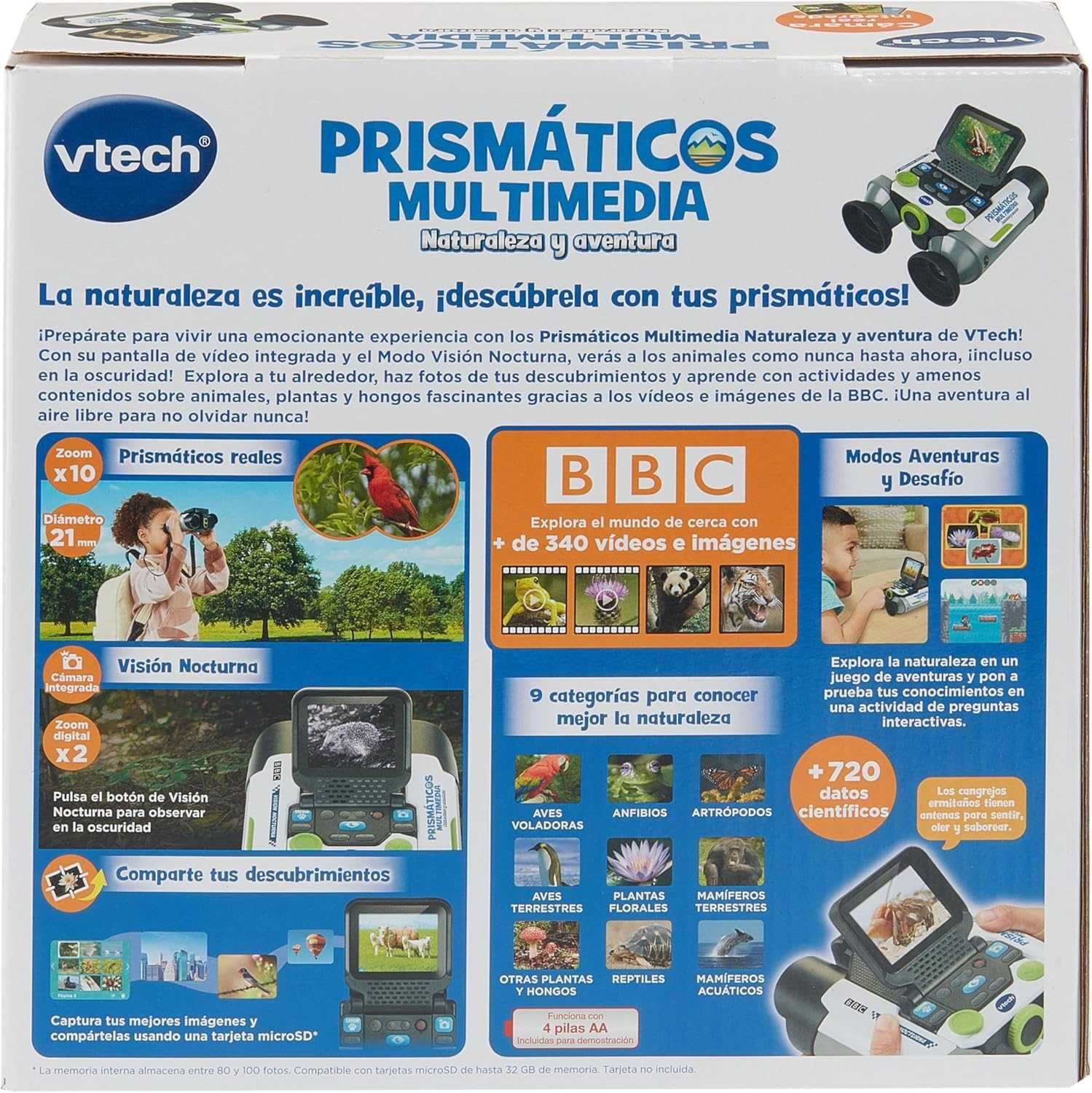 VTech Genius XL Interaktywna Lornetka Wersja Hiszpańska
