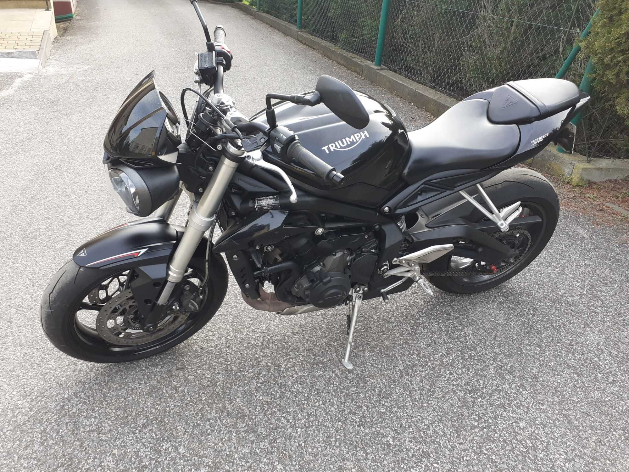 Triumph street triple z 2019r na A2 35KW ABS quick-shifter cena 25499