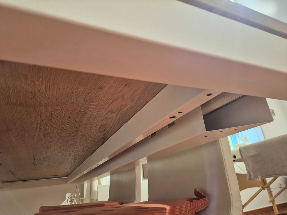 Mesa de Jantar / Secretária Grande- Estilo Moderno/Industrial
