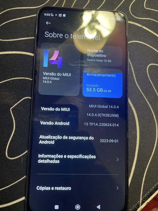 Redmi note 10 64gb