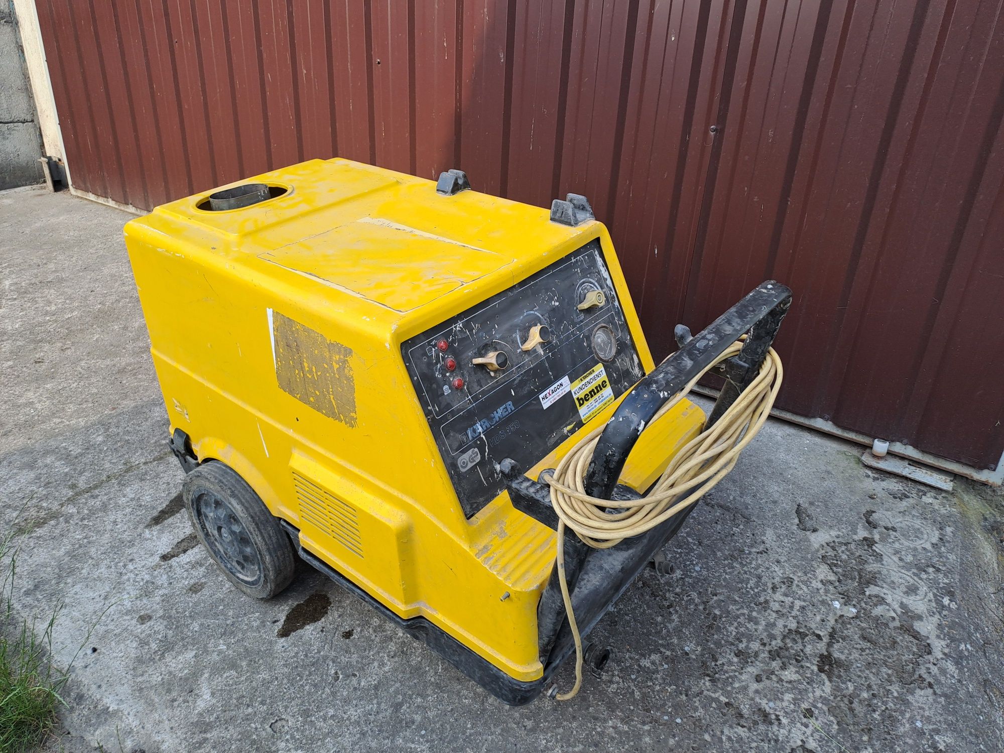Myjka ciśnieniowa karcher hds 750 gorąca woda 230v