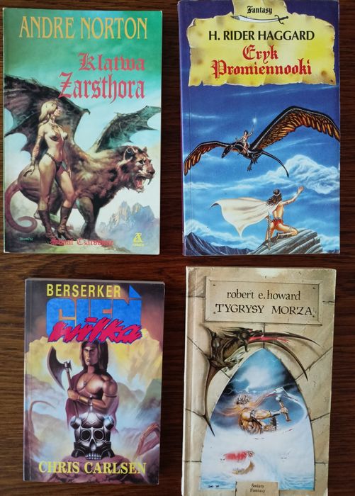 Fantasy opowiadania: Berserker Cień Wilka.Klątwa Zarsthora NortonAndre