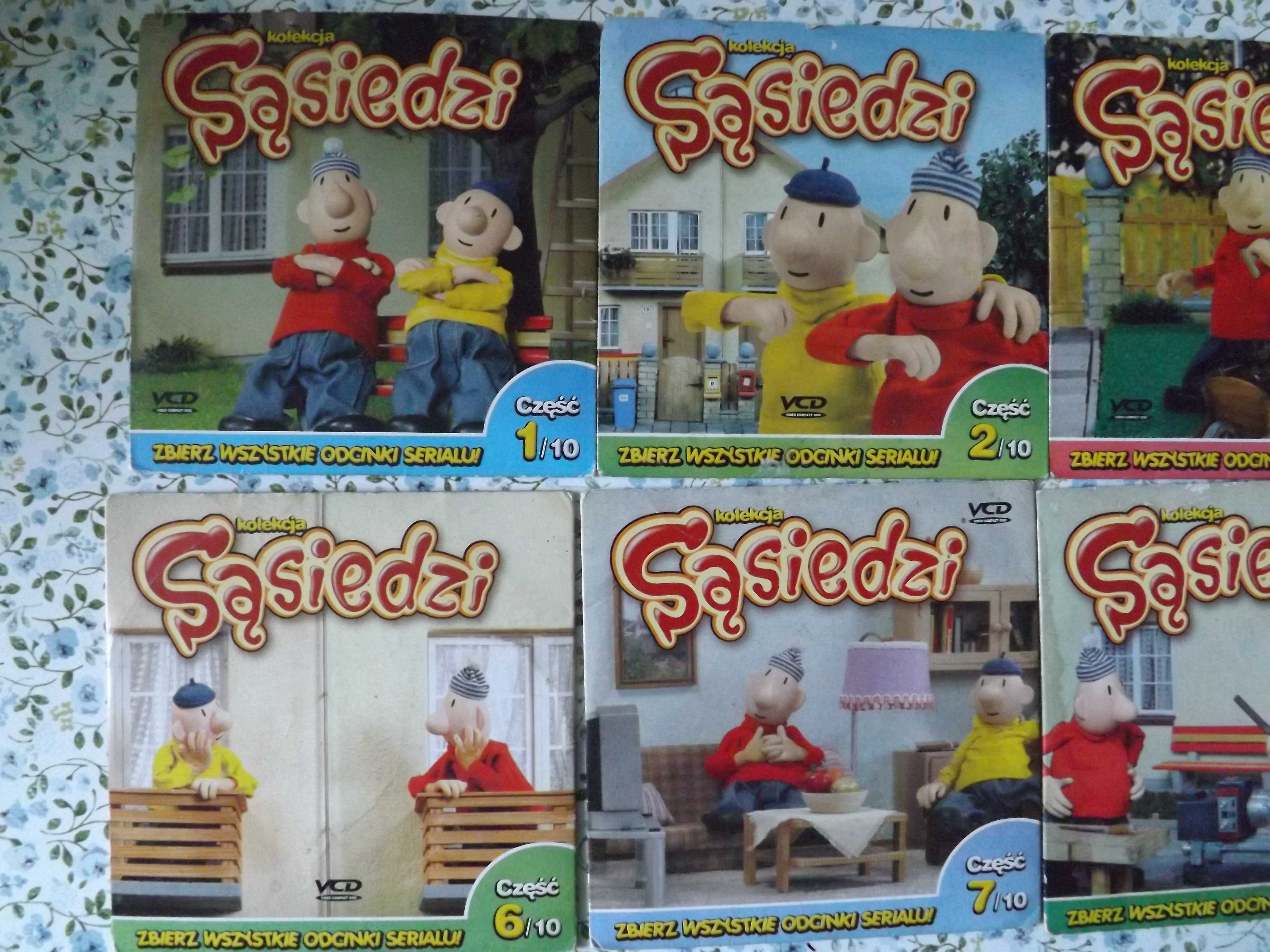 Sąsiedzi, Mat i Pat, 60 bajek na vcd kolekcja