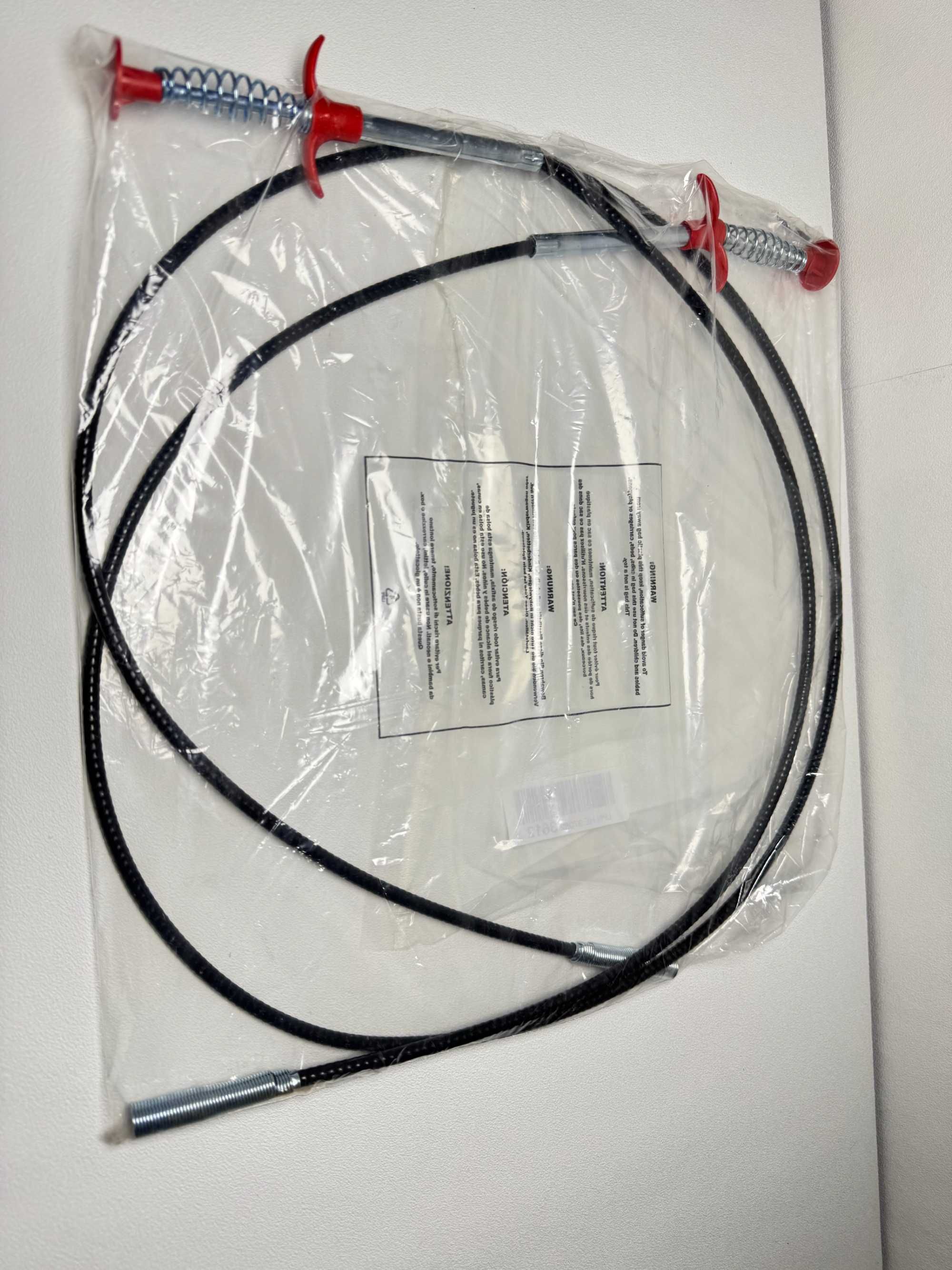 Zestaw 2x spirala do rur UNINGYI 200 cm + 90 cm, elastyczna