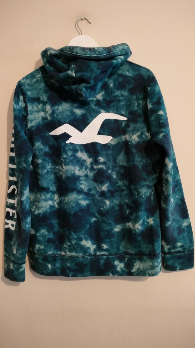 Bluza polarowa z kapturem HOLLISTER