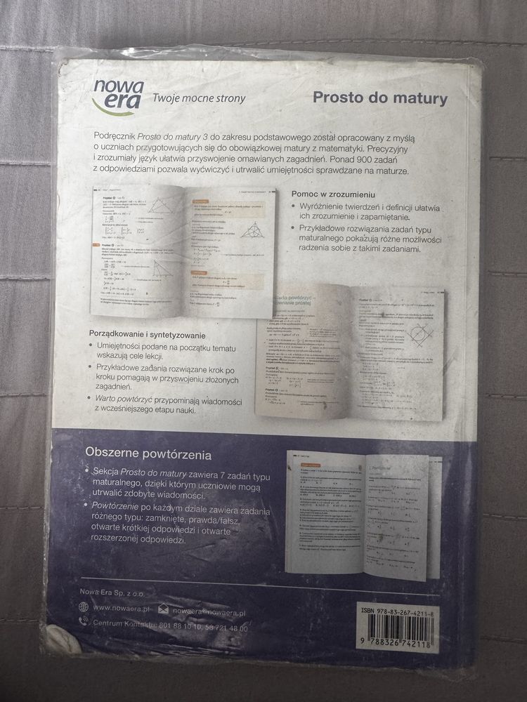 Prosto do matury 3 zakres podstawowy