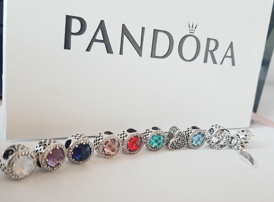 Charms Do bransoletki Pandora srebro S925 lśniące serce