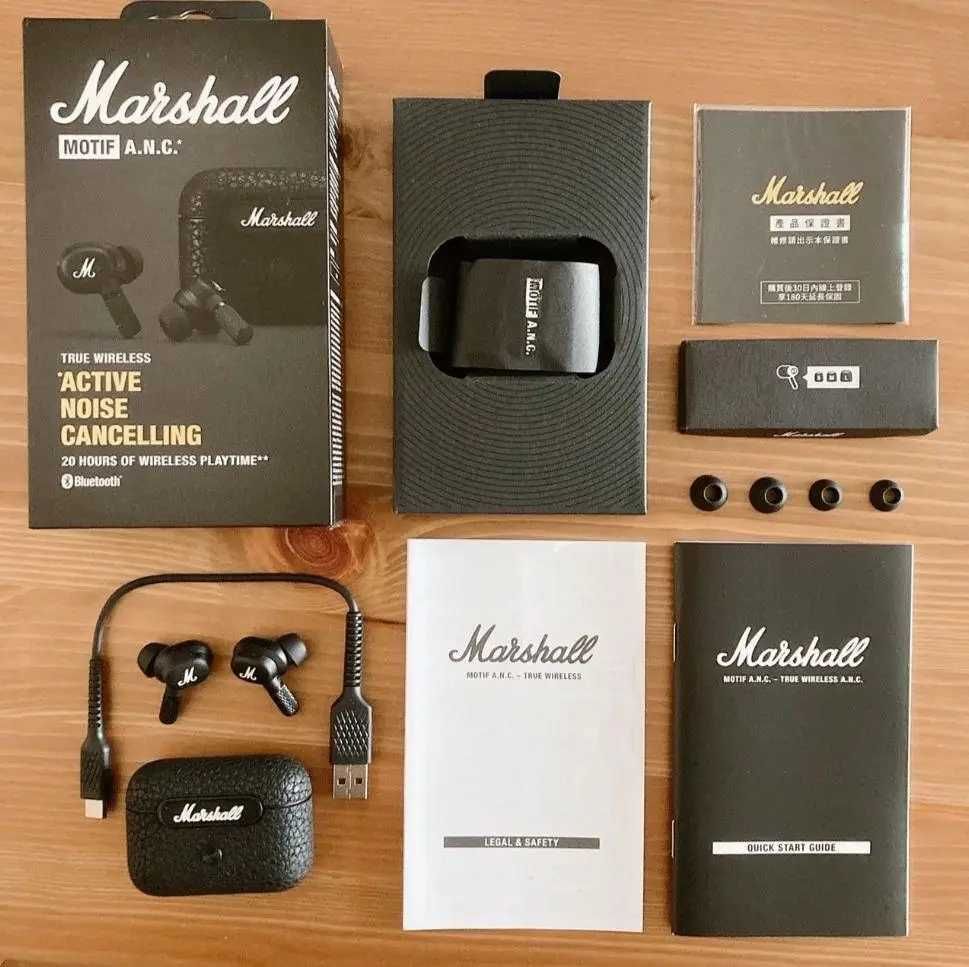 Бездротові  Bluetooth навушники Marshall MOTIF