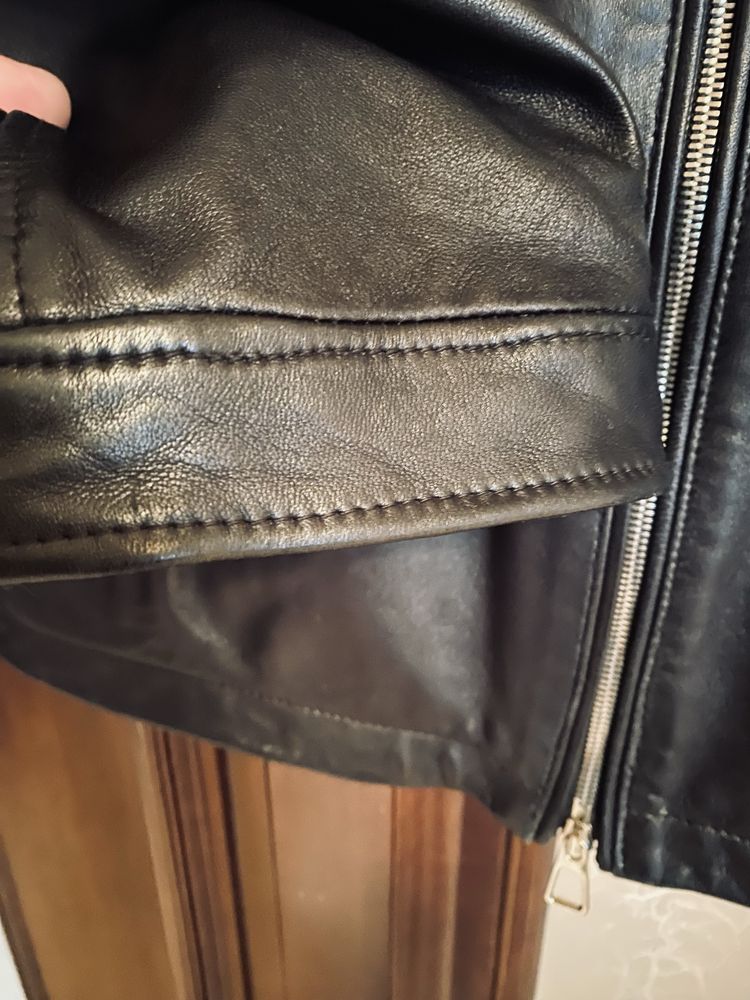 Куртка шкіряна Hugo Boss