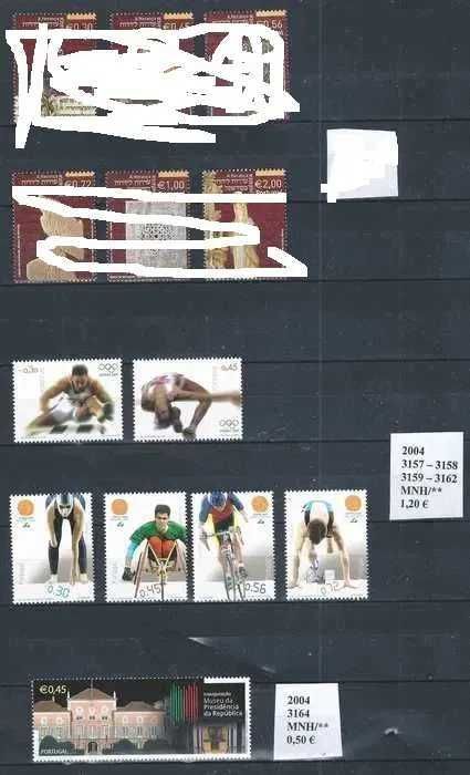 Selos Portugal 1977/2004 MNH/**