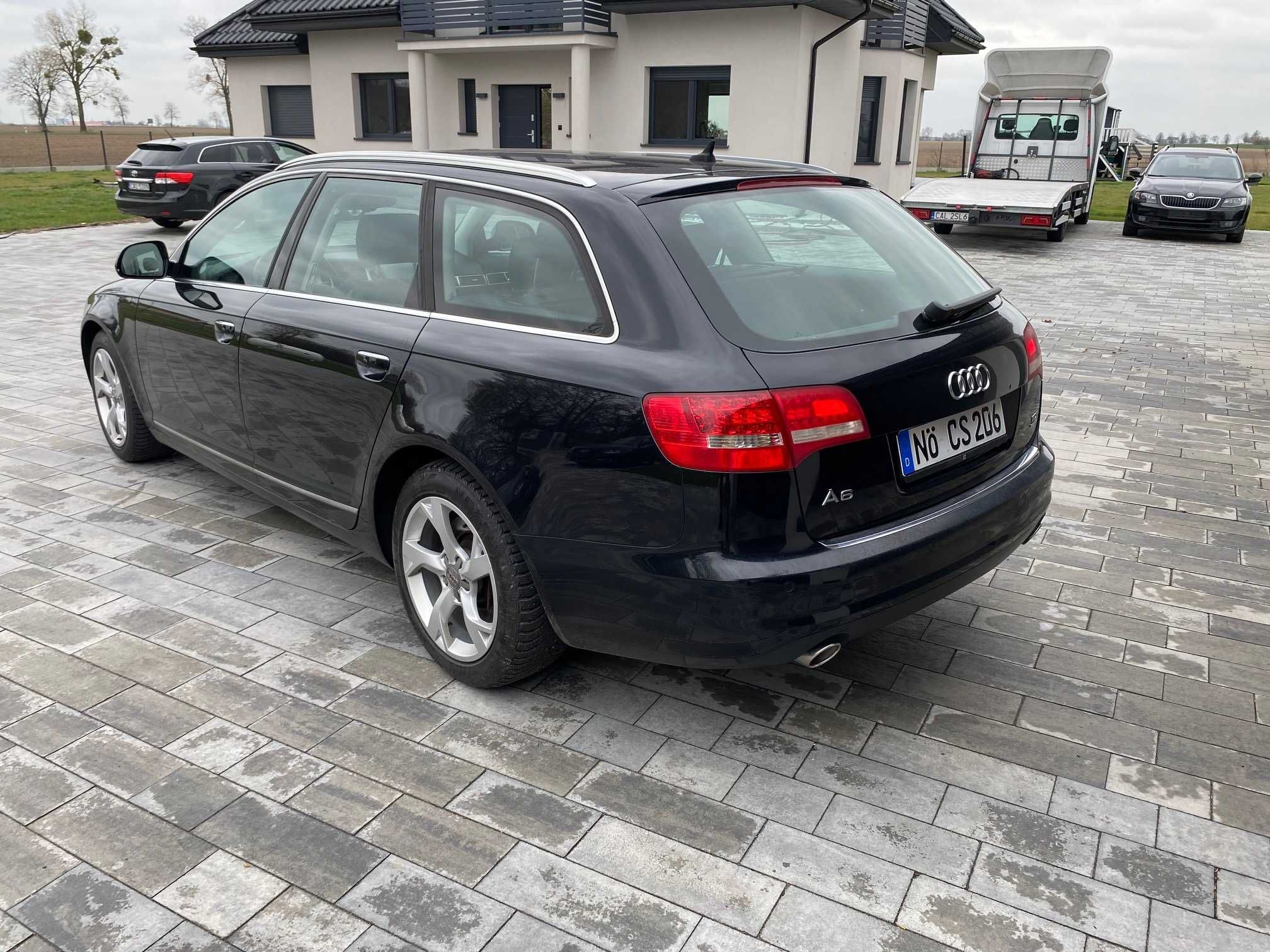 Audi a6 c6 LIFT 3.0 Tdi Quattro Tiptronic Łopatki LED Skóra Alusy