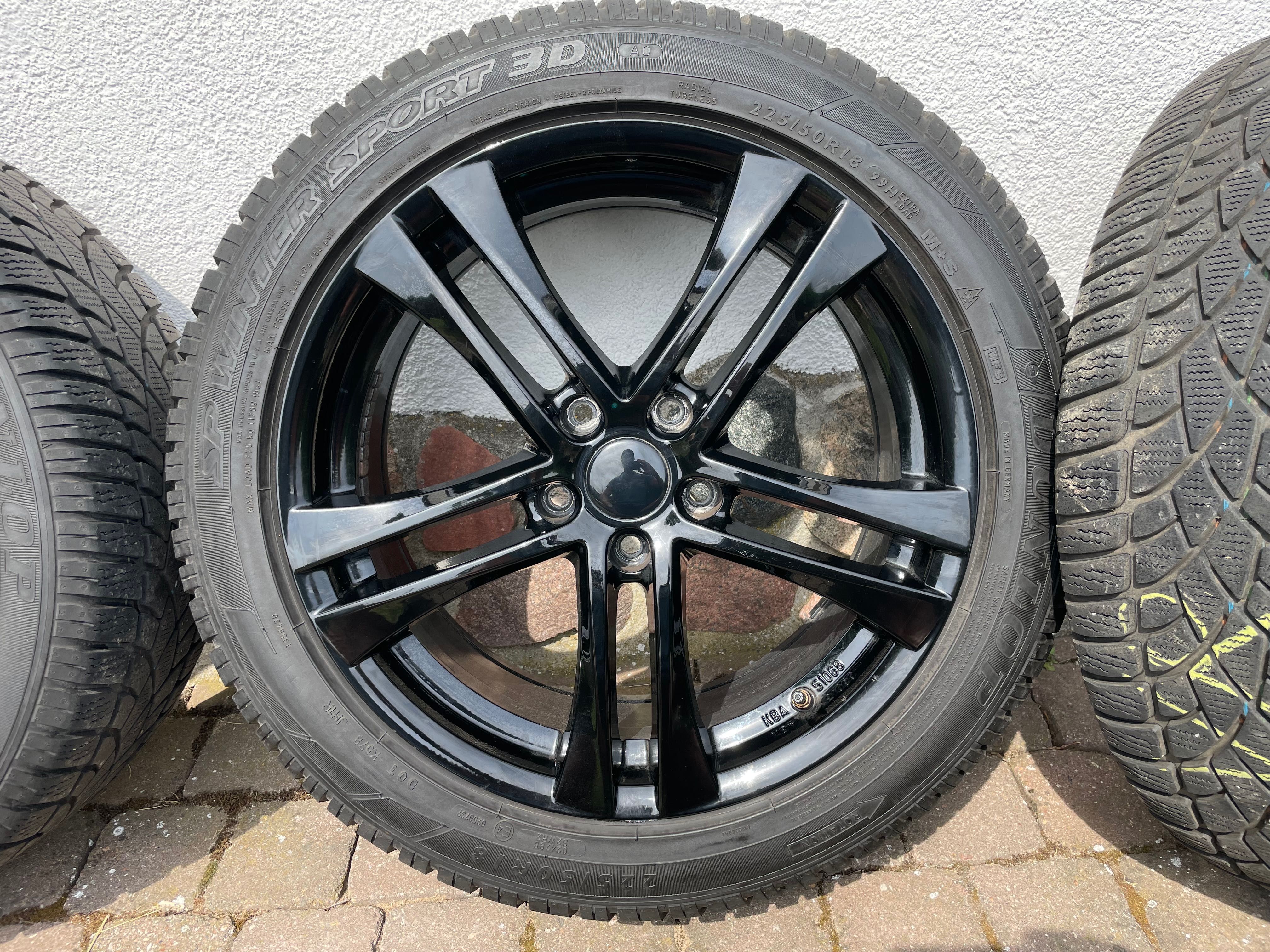 Koła felgi Hyundai Kia Ford Mazda inne 5x114,3 zima 225/50/18