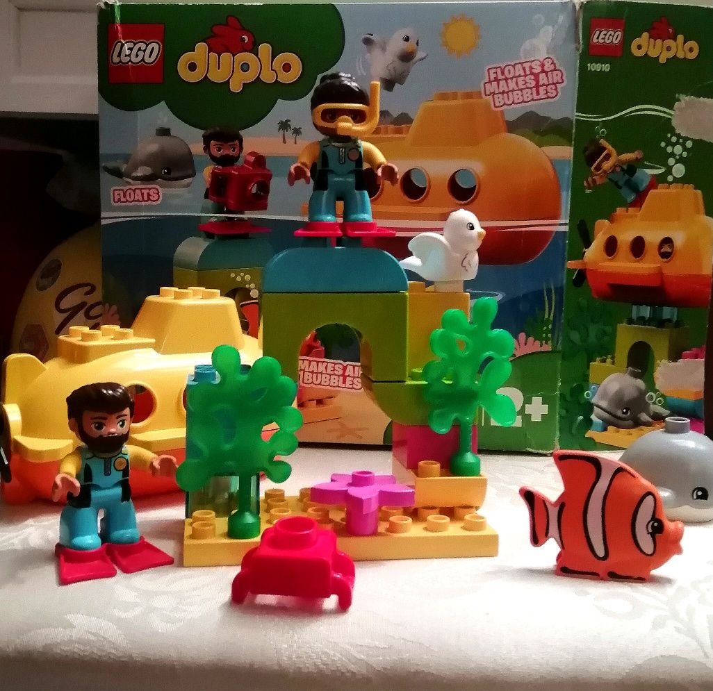 Lego duplo town przygoda w łodzi podwodnej