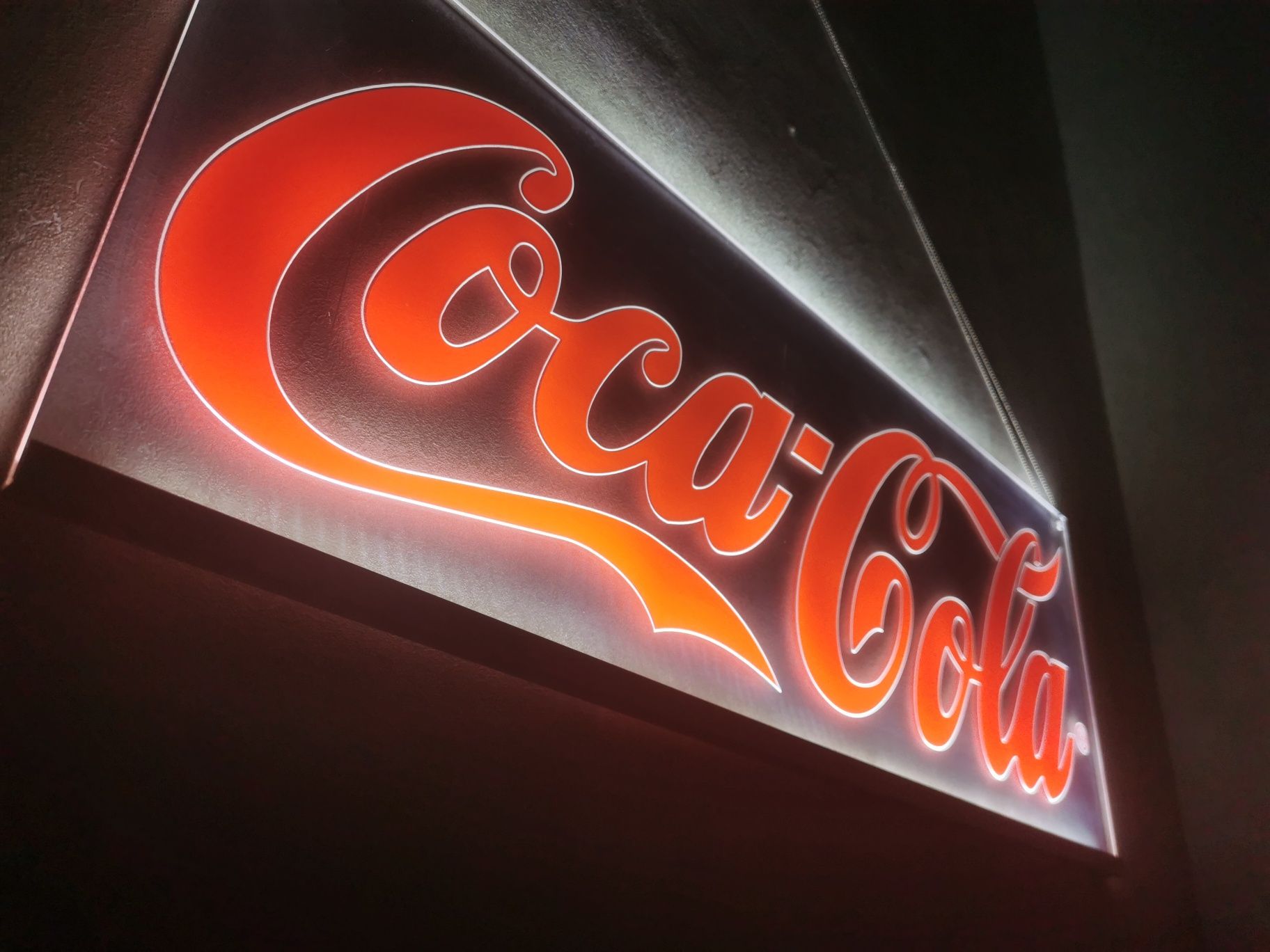 Акрилова вивіска Coca Cola