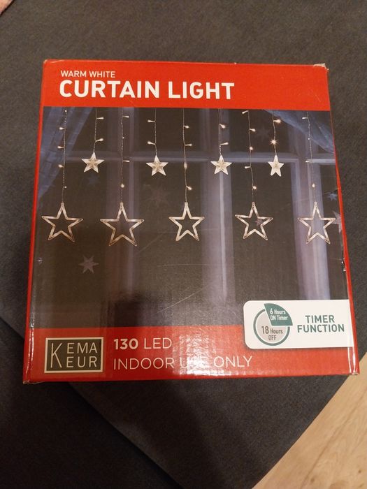 Kurtyna świetlna gwiazdki