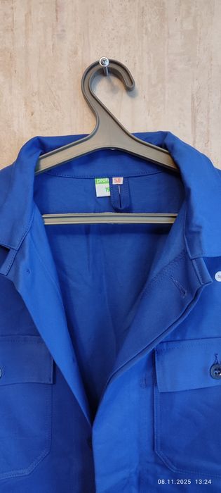Куртка робоча синя легка
