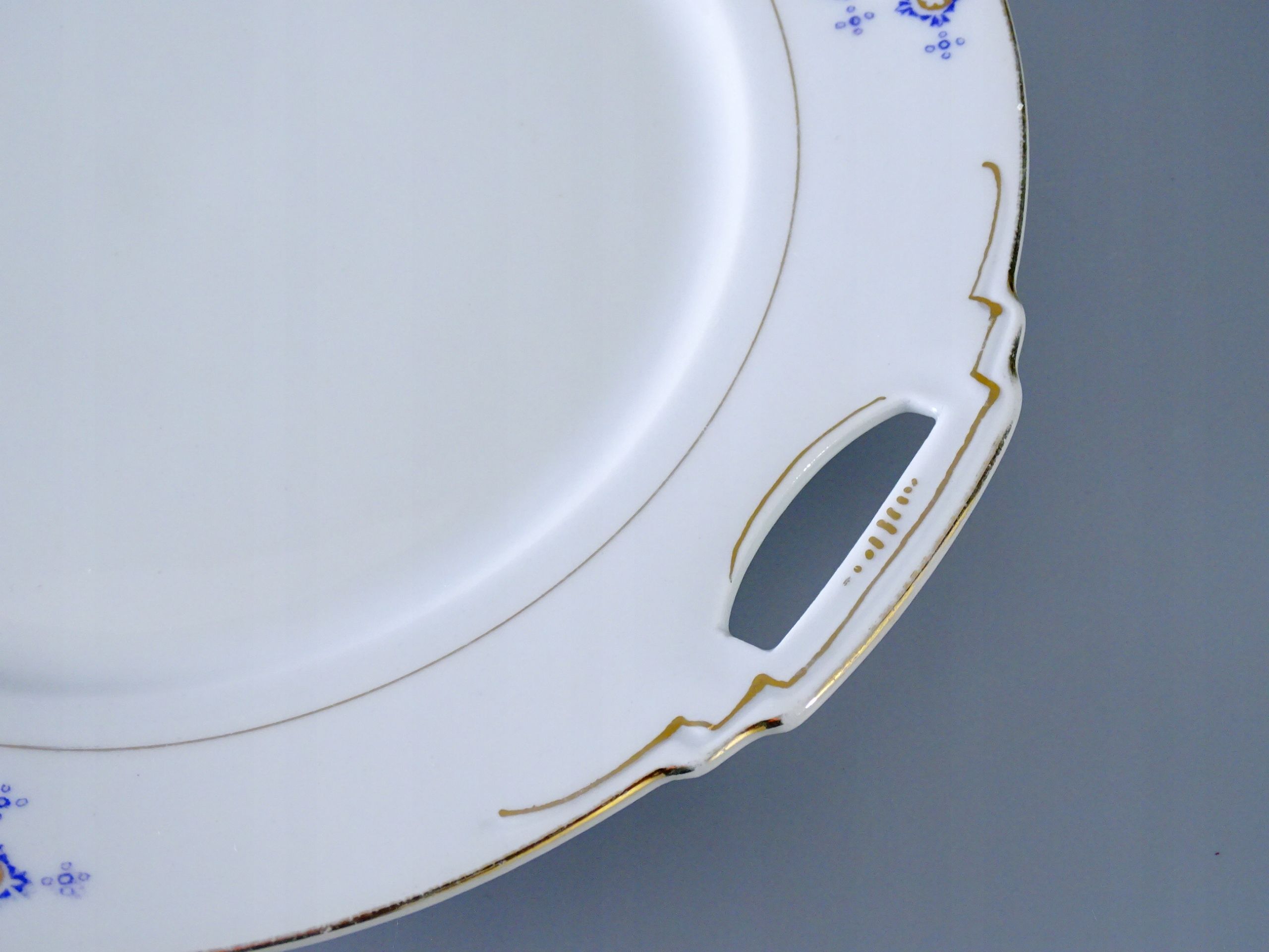 1920 art deco zabytkowa patera porcelanowa