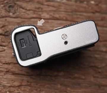 Capa de pele genuína para câmara Sony A7 A7R III Mark III M3 Sony A9