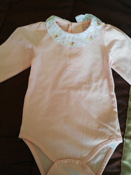 Body zippy menina 12/18meses