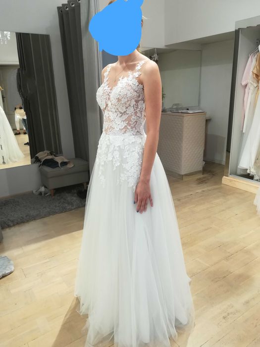 Suknia ślubna w kształcie litery A