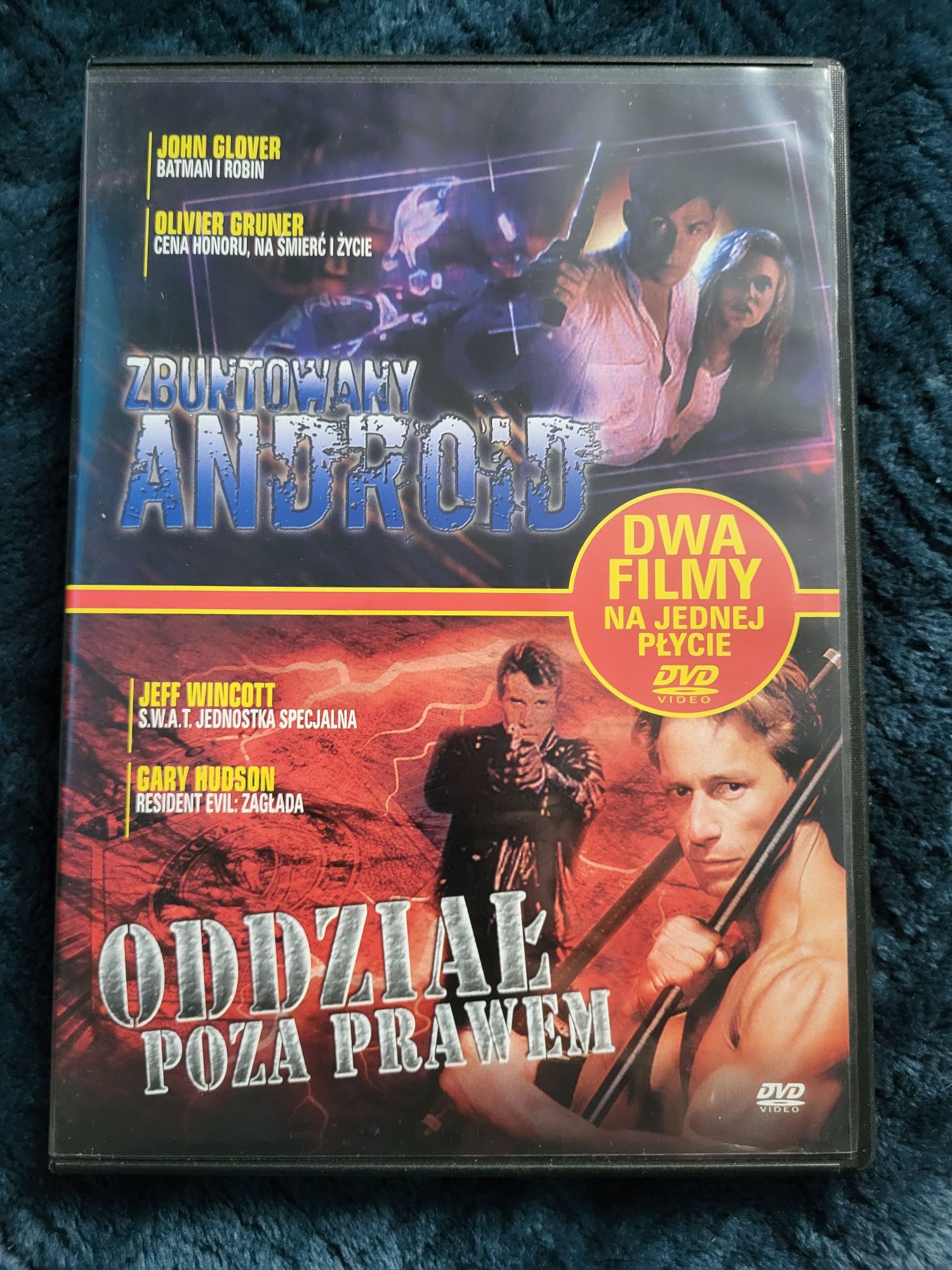 Film na Dvd Oddział poza prawem i Zbuntowany android