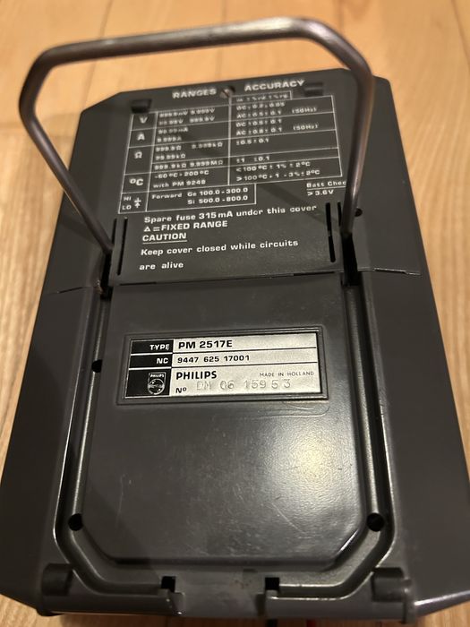 Multimetr PM 2517 E Philips Unikat