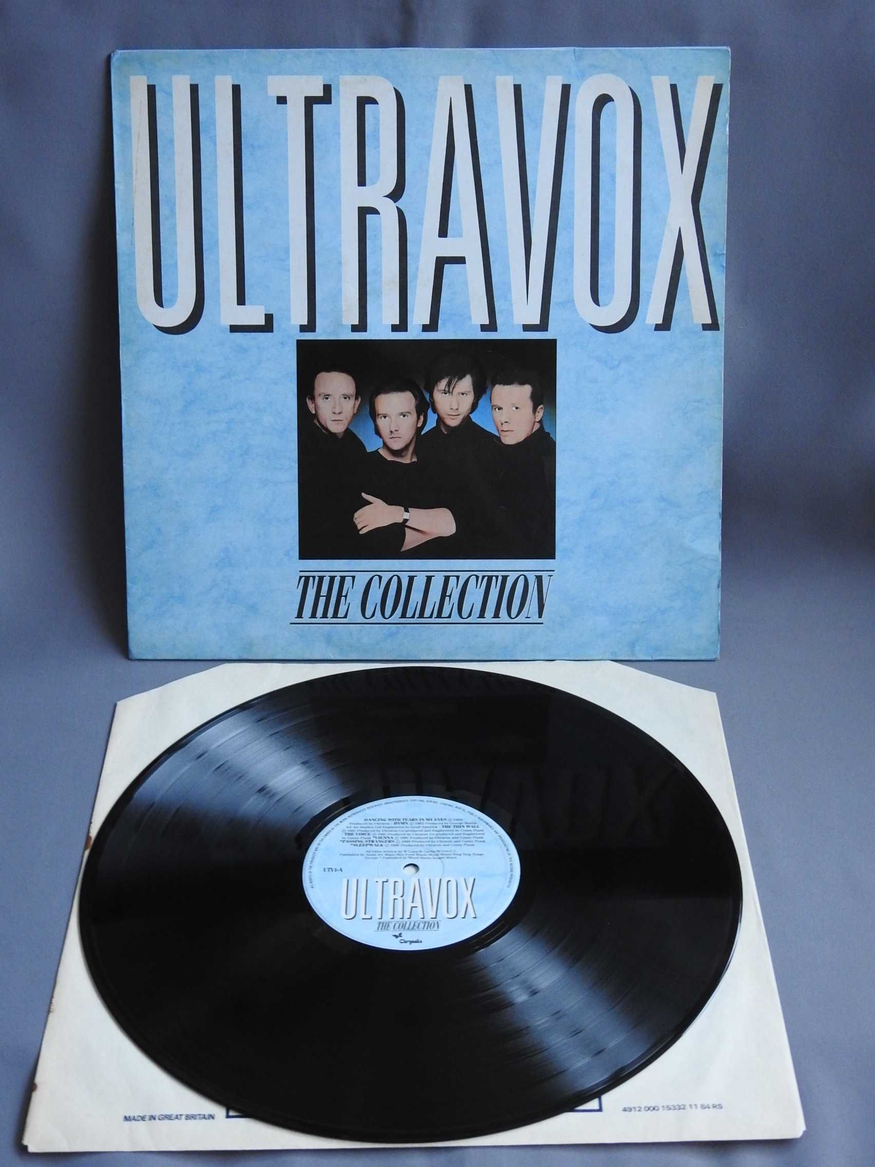 Ultravox The Collection LP 1984 UK пластинка VG+ Британия 1press ориги