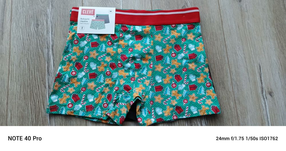 Nowe bokserki męskie 2-pak M