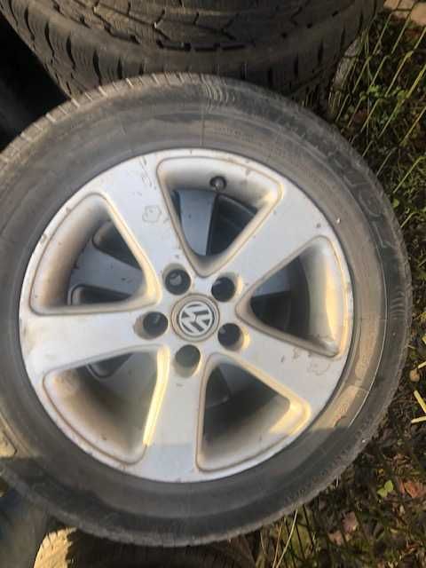 Felgi aluminiowe 15 5x100 używane z oponami