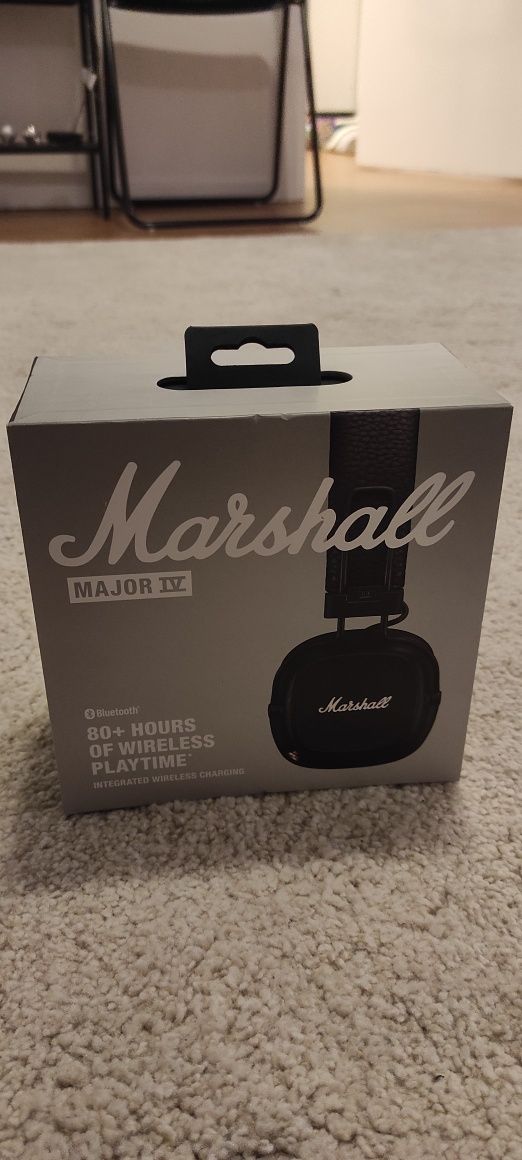 Наушники Marshall Major IV Bluetooth Black