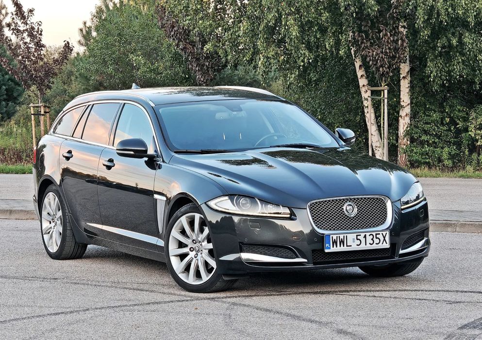 Jaguar XF 2.2D 200KM * BEZWYPADKOWY * tylko 179 tys.km!