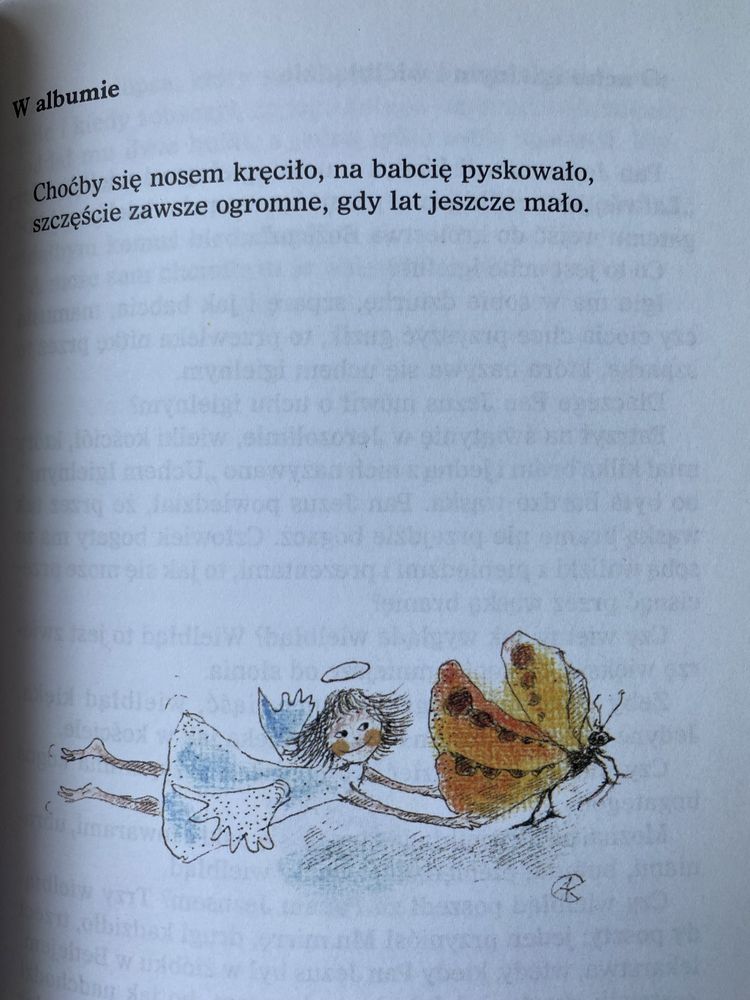 Dziecięcym piórem ks.Jan Twardowski nowa prezent