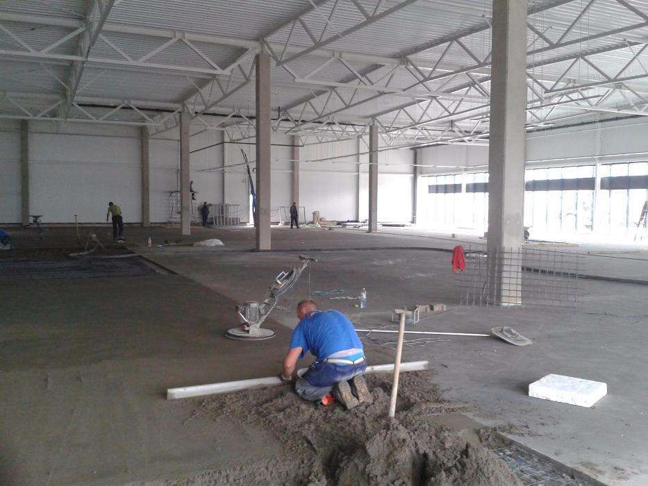 Wylewki betonowe, posadzki maszynowe mixokretem, Styrobeton, Tynki mas