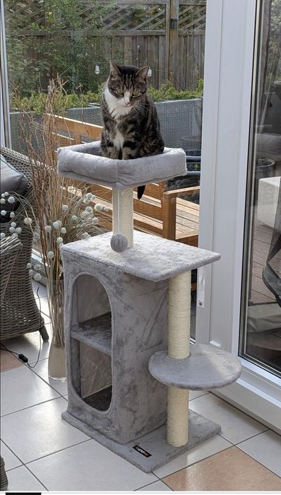 Super drapak dla kota Nowy stabilny duży podwójny domek legowisko