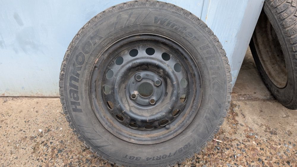 Резина зимова | Зимова гума Hankook 185 70 r14