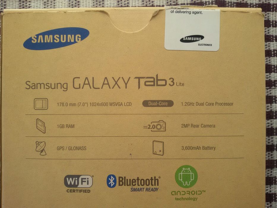 Samsung GALAXY Tab 3 планшет. 7"