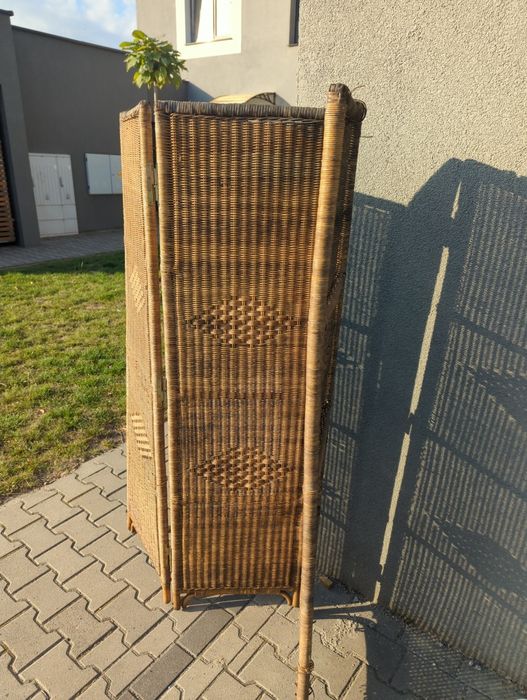 Parawan wiklinowy rozkładany