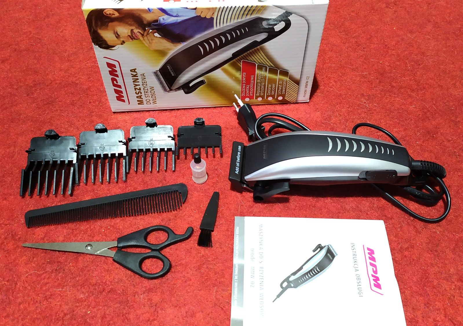 Машинка для стрижки волос MPM MMW-02