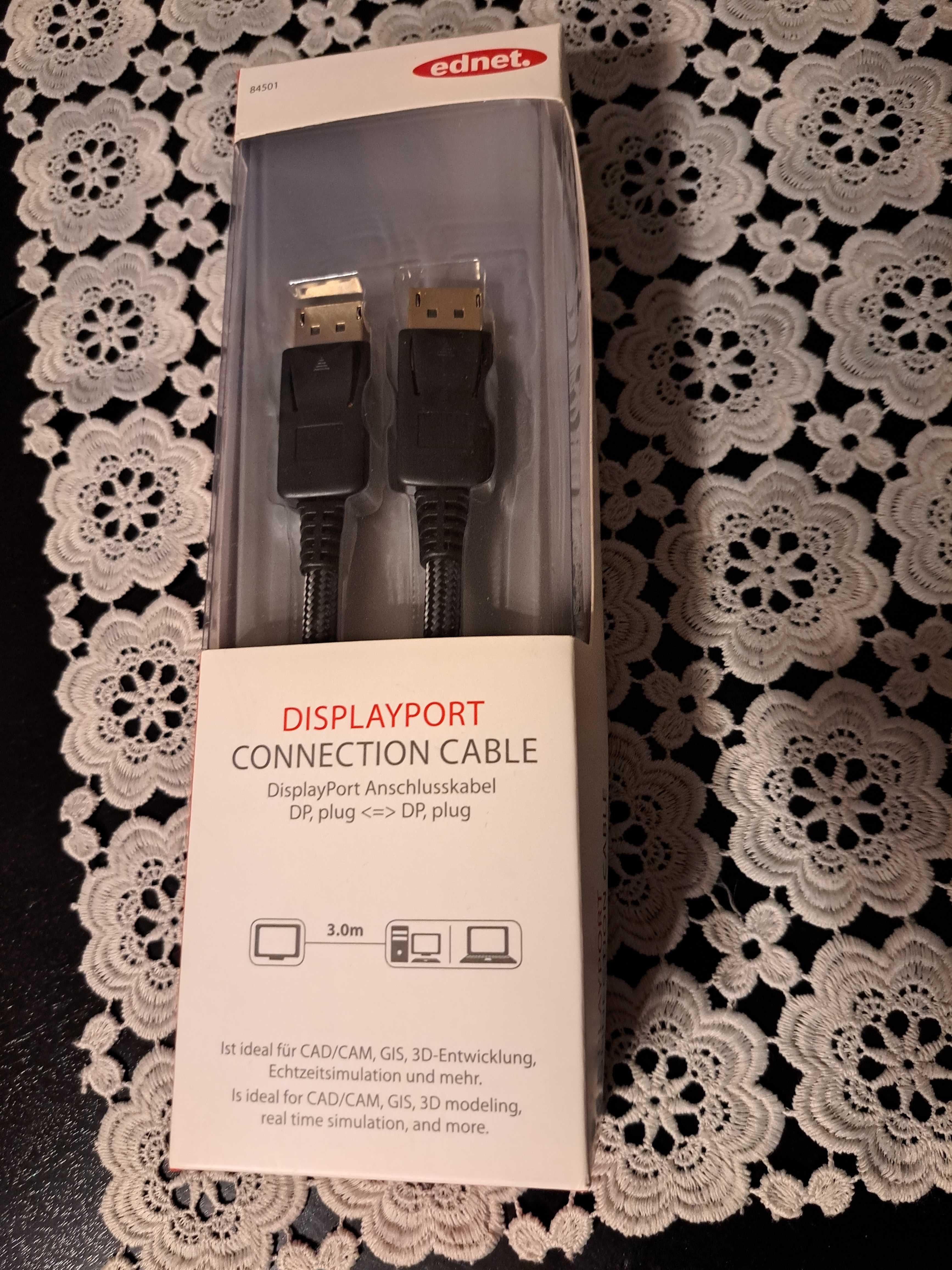 Displayport connection cable Ednet