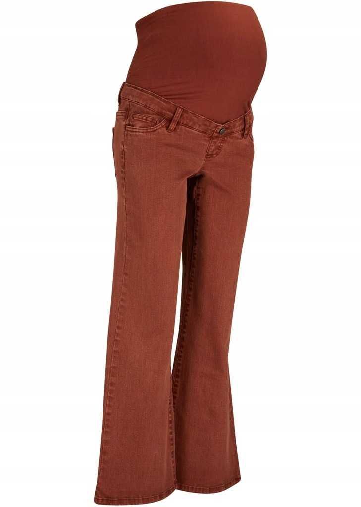 Jeansowe spodnie ciążowe - BONPRIX - rozm 38 (MB222)