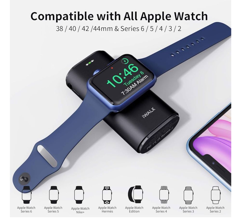 iWALK Przenośna ładowarka do zegarka Apple Watch