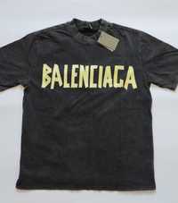 Футболка Balenciaga Yellow Scotch Logo M