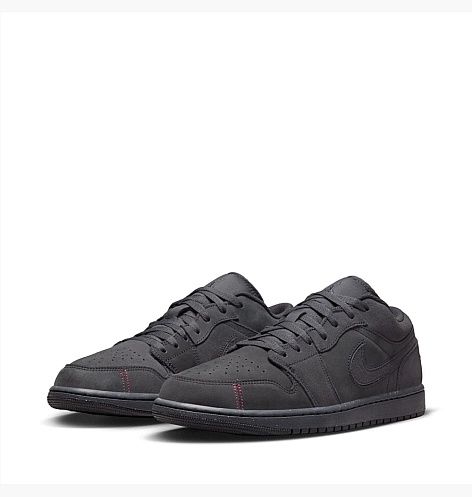 Оригінальні чоловічі кросівки AIR JORDAN AJ 1 LOW SE CRAFT BLACK FD863