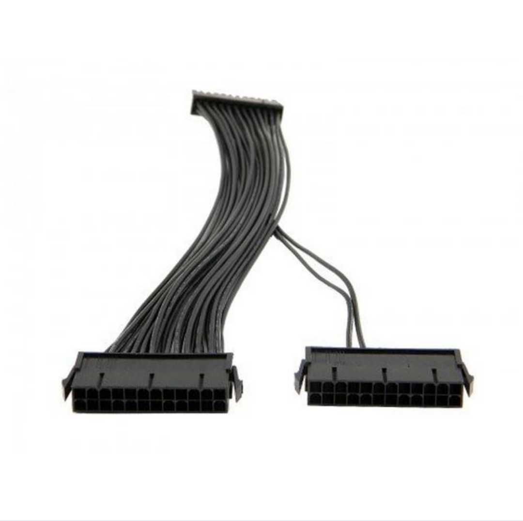 Kabel dual PSU power adapter ATX 24