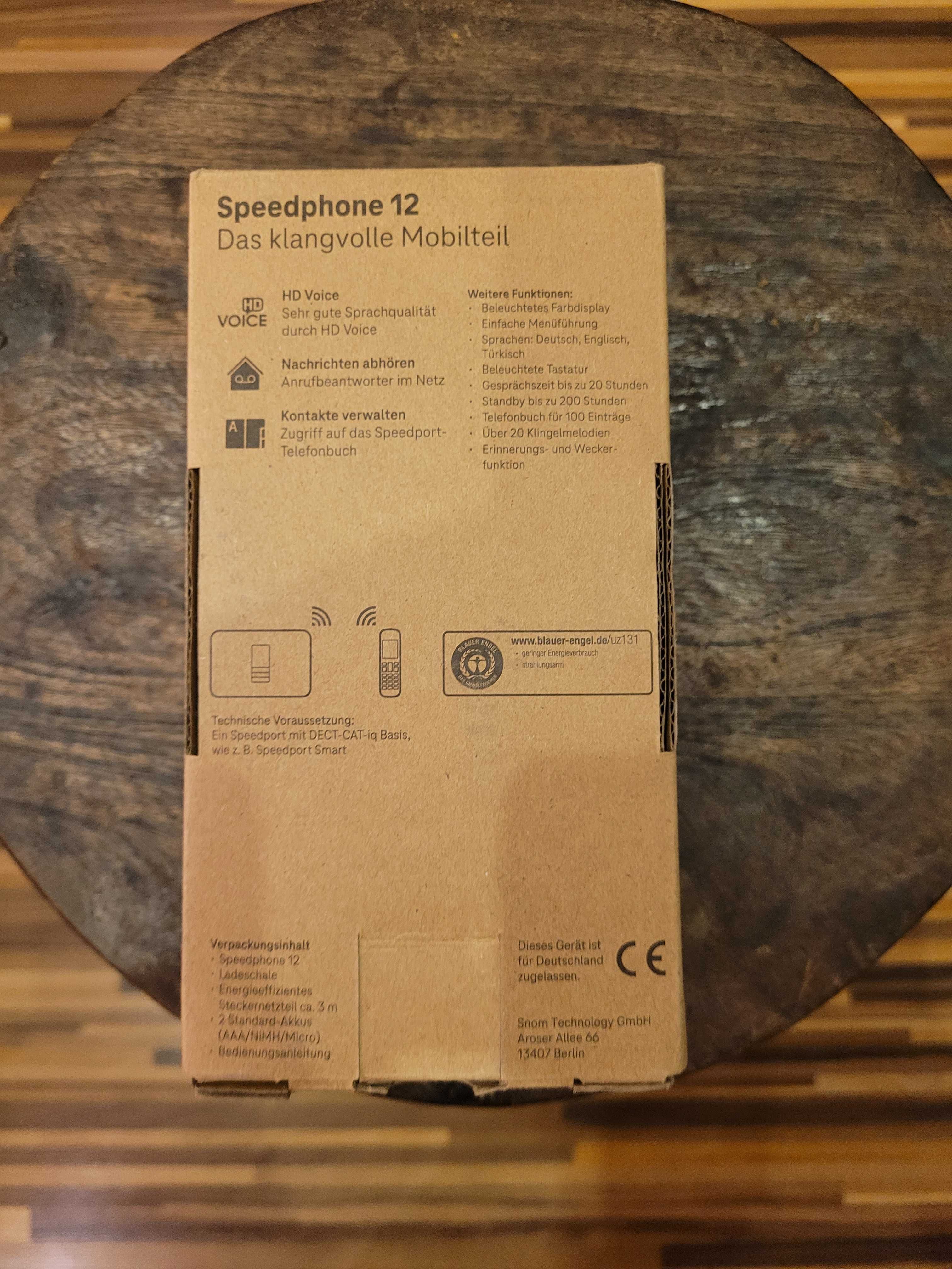 Telefon stacjonarny Telekom Speedphone 12 T-mobile Powystawowy