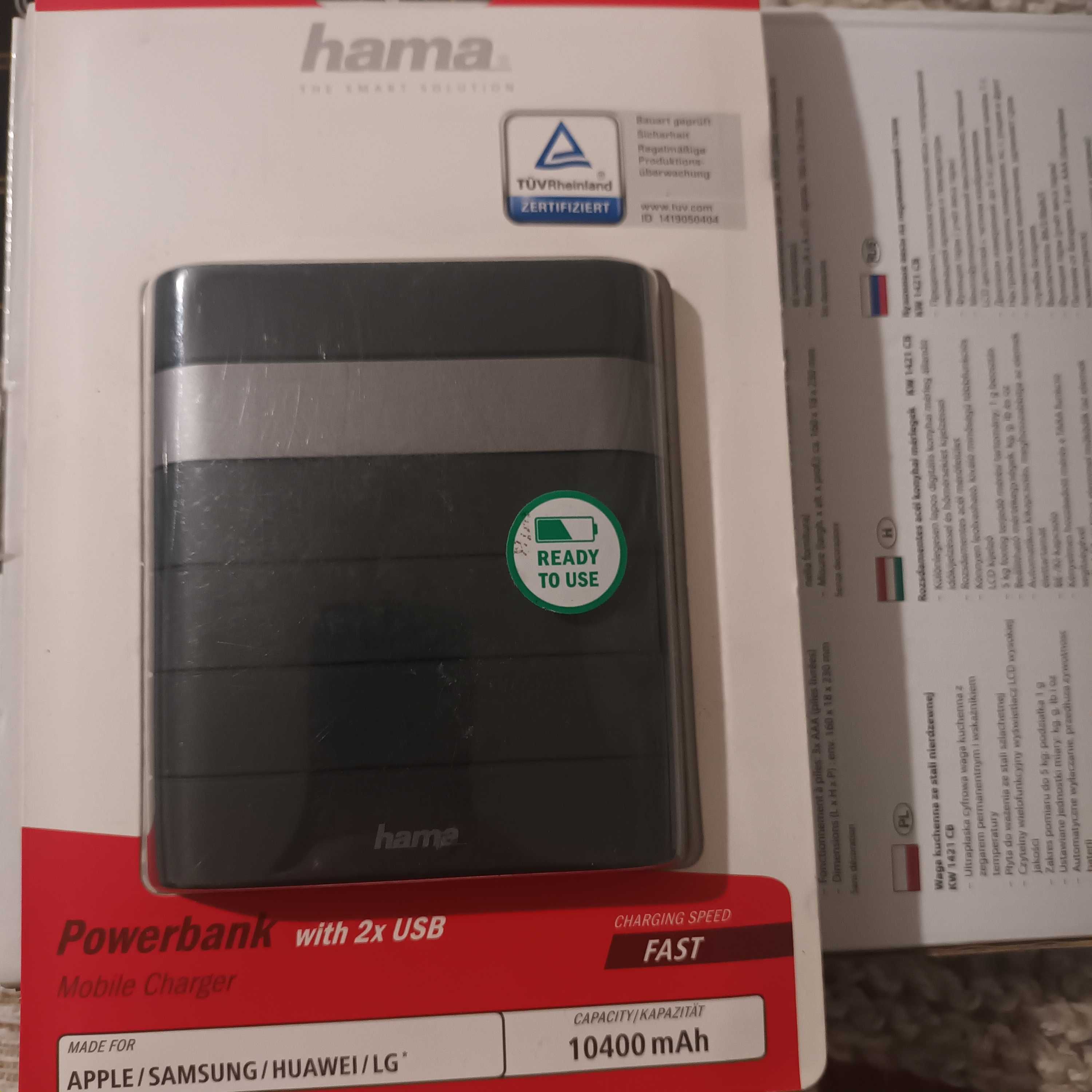 POWERbank 10400mAh NOWY Polecam