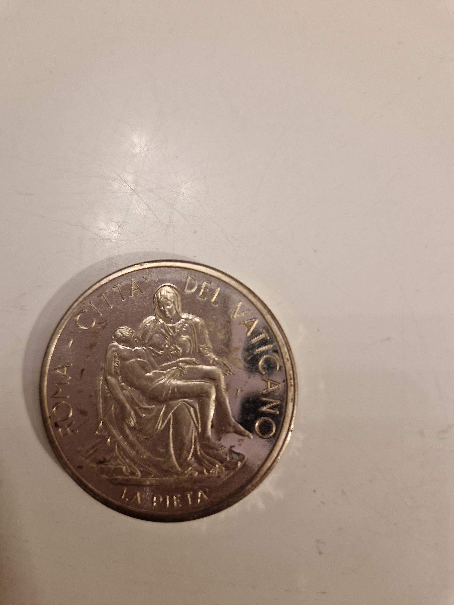 Medal Jan PawełII La Pieta