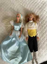 Zestaw Barbie i Ken /książę i księżniczka/vintage