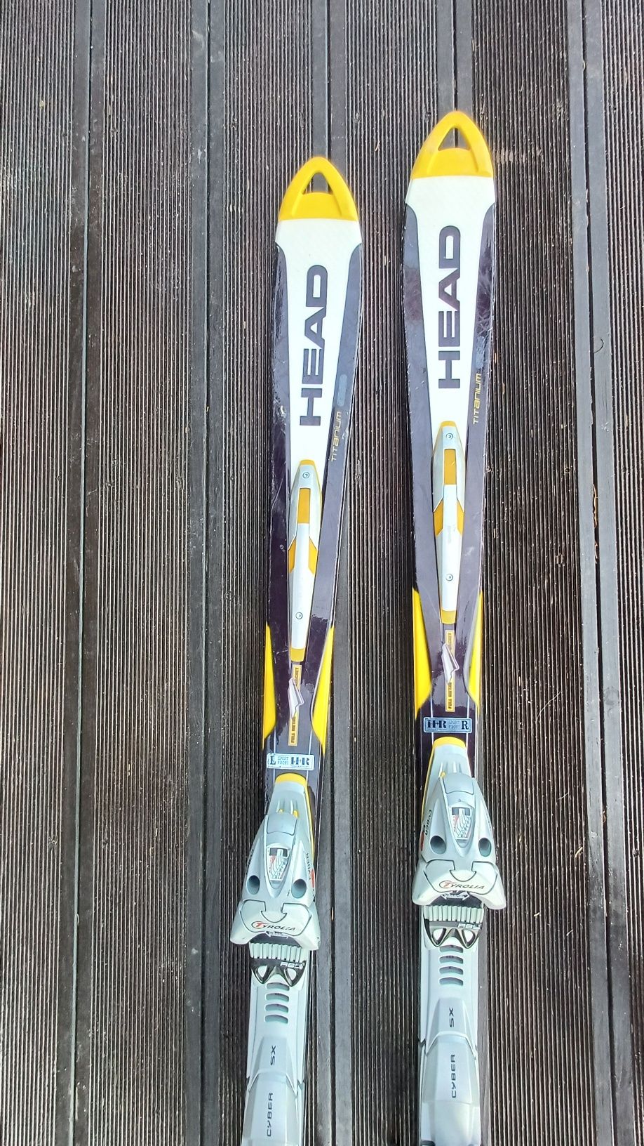 Narty HEAD Titanium 165 cm