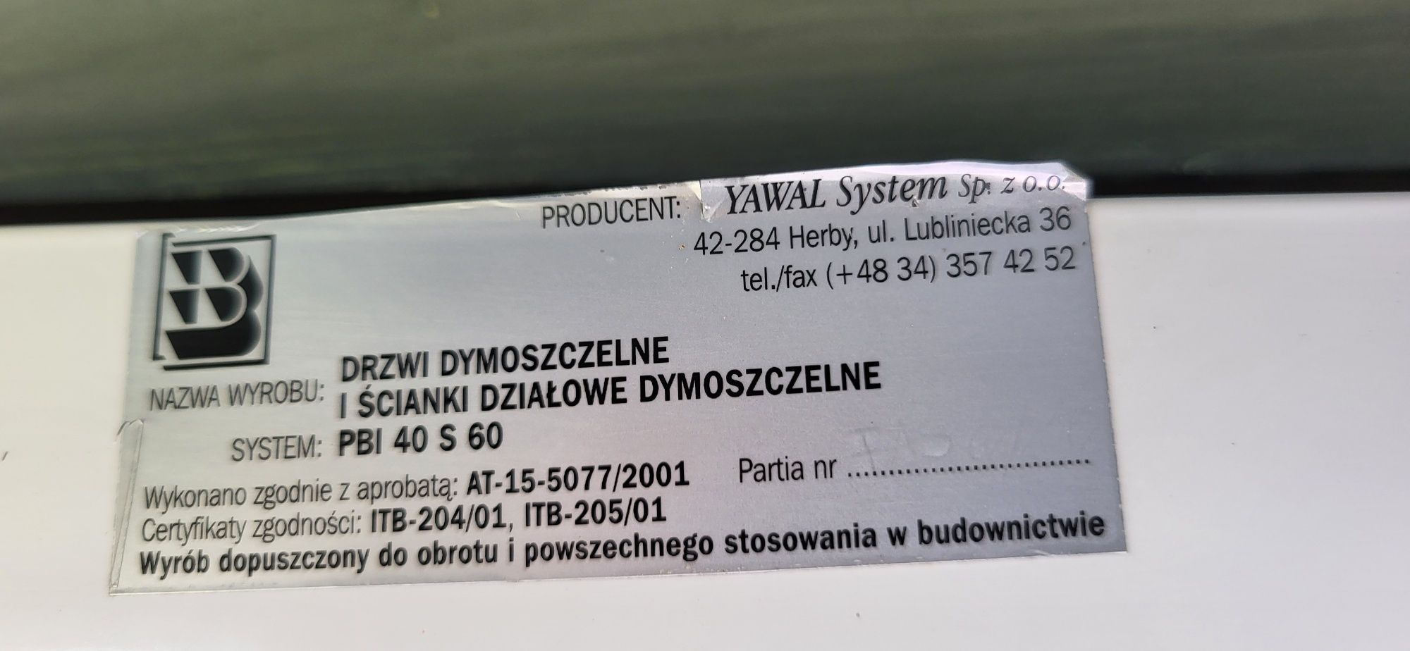 Sprzedam dzwi aluminiowe do wewnątrz lub na zewnatrz